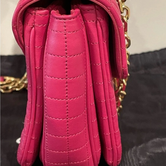 Celine C Calfskin Quilted Medium Bag In Pink. Gently Used. - Picture 9 of 15